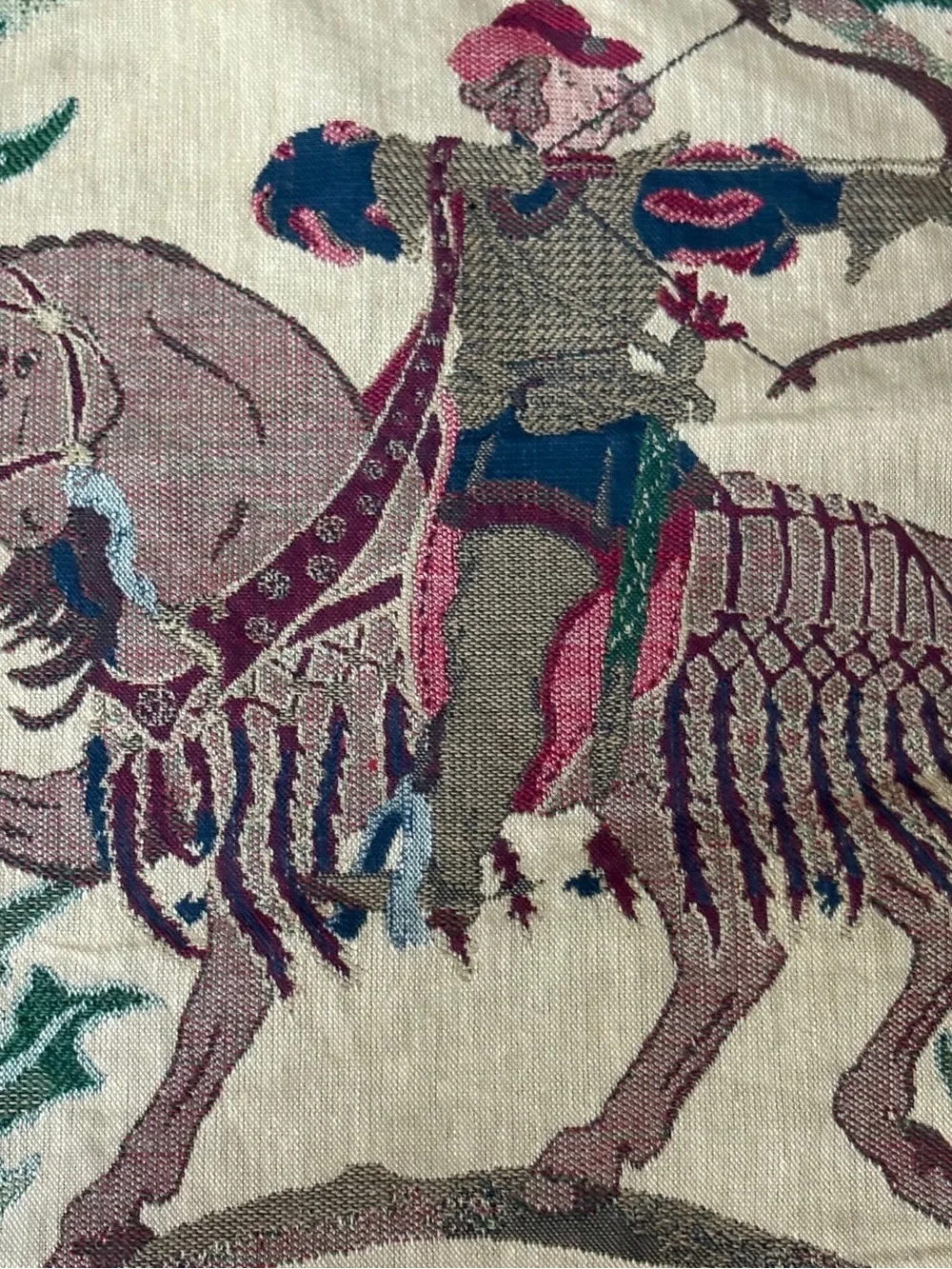 Vintage Kravet Biltmore Estate Collection Medieval Tapestry Fabric